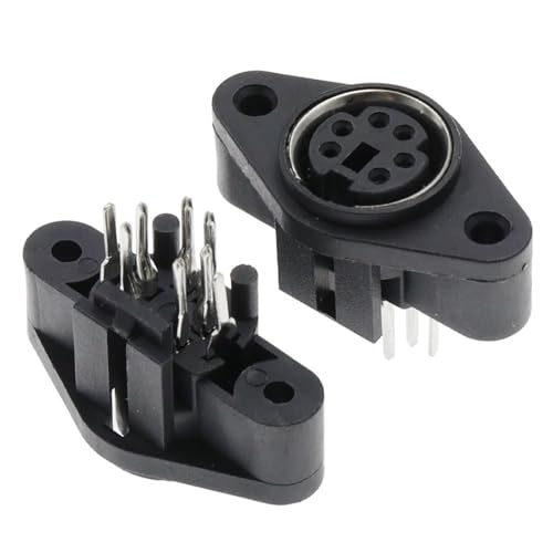 Connecteur Jack DIN 6 broches mâle pour résoudre les faux contacts