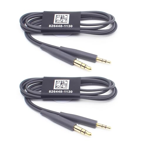 Cable Auxiliar 3.5mm a 2.5mm, 1.1 m, Gris miniatura 1