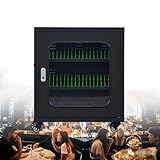 Portable Cellphone Charging Locker, Phones Organized Cabinet,Lockable Phone Charging Station,Mobile Cabinet with 20 to 60 USB Ports,for School Restaurant Office Church Airport Gym Black-40Slot