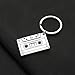 PHAETON 10PCS Vintage Style Nostalgic Tape Pendant Keychain Music Tape Pattern Decoration Keychain Nostalgic Music Accessory Gift for Hip Hop Gifts