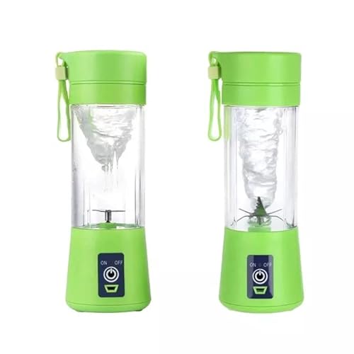 Portable Blender,Numafa Personal Size Blender Juicer Cup, Shakes And Smoothies Blender,Handheld Fruit Machine,Blender Mixer Home (Green) #TOP3