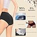 Incontinence Underwear for Women Washable Period Underwear Absorbent Cotton Panties Bladder Leak Underwear for Women Teens