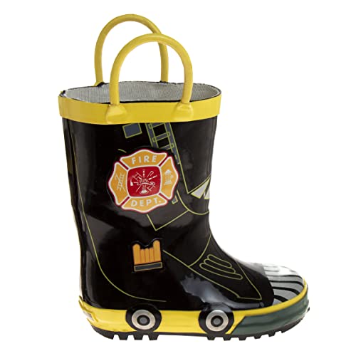Joseph Allen Boy's Slip on Rain Boots2