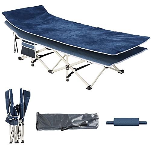 Lettino Da Viaggio UBRAVOO Lettino Da Campeggio Per Adulti Con Cuscino, Lettino Da Campeggio Portatile Da Viaggio Per Dormire, Lettino Leggero Con Borsa Per Il Trasporto, Supporta 204 Kg, 190 X 68 Lettino Da Viaggio UBRAVOO Lettino Da Campeggio Per Adulti Con Cuscino, Lettino Da Campeggio Portatile Da Viaggio Per Dormire, Lettino Leggero Con Borsa Per Il Trasporto, Supporta 204 Kg, 190 X 68