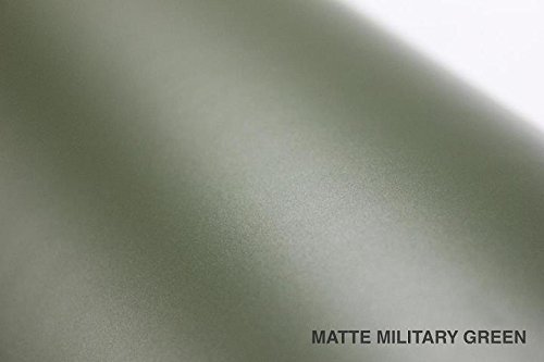 Vvivid® Matte Military Army Green Vinyl Wrap Roll With Air Release Technology (50Ft X 5Ft) #TOP3