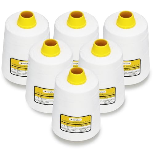 Moonshan 6-Stranded Sewing Thread Heavy Duty Spool...