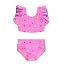 Neon Pink Colorful Hearts
