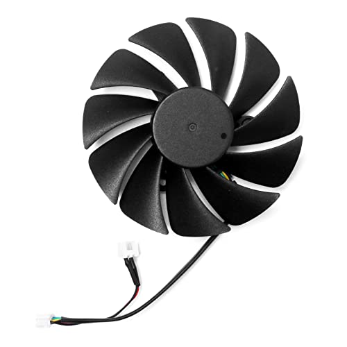 XHSESA Replacement PLA09215B12H Graphics Card Cooling Fan Video Card Cooler Fan for Lenovo/Dell RTX 3060 3070 3080 3090 Repair Part (Right)