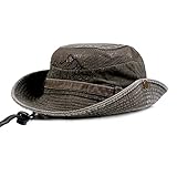 【Sombreros para hombre y mujer】 "TraVellerS" bordado al lado de la gorra, hecho de algodón, cordón de piel, botón de cobre, se ve elegante y elegante para mujeres y hombres. Tamaño ajustable: aprox. 57-61 cm.