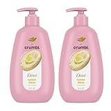 Dove X Crumbl Moisturizing Liquid Hand Wash Lemon Glaze | 2-pack, of 12 oz Hand Wash with Pump | Limited Edition (Lemon Glaze)