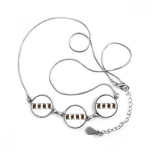 Collier pendentif rond avec motif de cartes à jouer pour amateurs de poker et mode