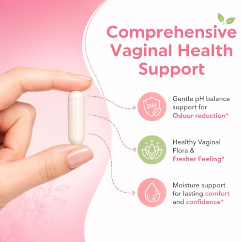 Vaginal Probiotics, Vaginal Suppositories Probiotics for Women, Lactobacillus, NAC, Sodium Hyaluronate & Aloe Vera– pH Balance & Vaginal Health, Odor & Itch Support, 30 Count — view 2