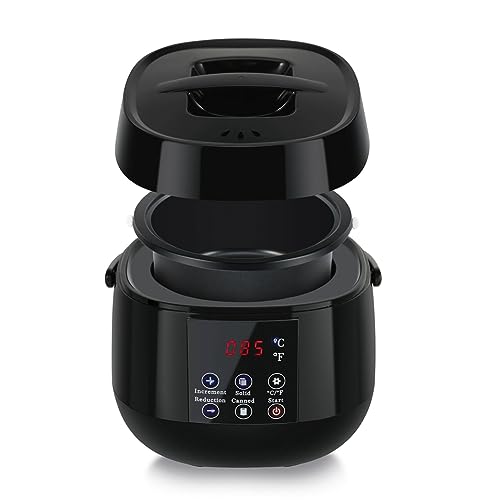 Asuinxurr Derretidor de cera DIY para hacer velas, indicador de temperatura LED para adultos, principiantes, enchufe de la UE