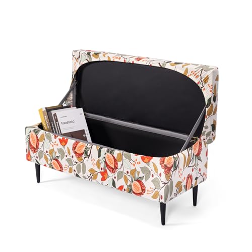 FUANGUI Ottoman Cover Slipcovers Rectangular Folding Stretch