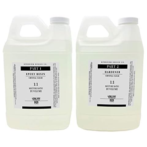 Epoxy Resin + Hardener | 1:1 Formula (64oz Kit) Cover