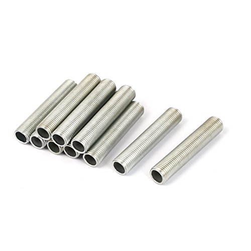 Varilla Roscada M10 Hueca Marca sourcing map
