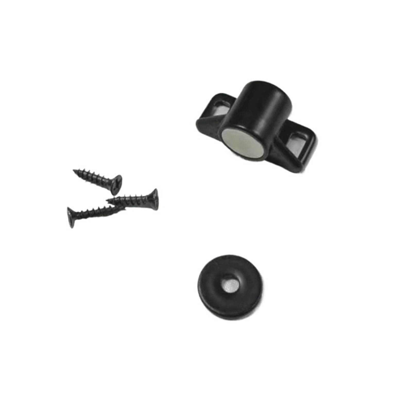 Ppqiru Black 10Pcs Cabinet Magnetsdoor Catch For Cupboards