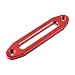 Astra Depot 10" Standard Bolt Pattern RED Aluminum Hawse Fairlead 8000-15000 LBs for ATV UTV Synthetic Winch Rope Cable