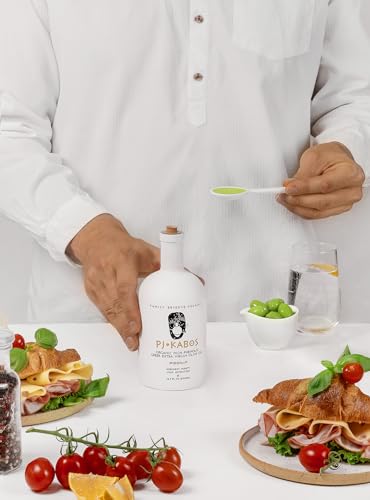 P.J. Kabos 2024 Gold Award Winner, High Phenolic (448Mg/Kg), Usda Organic Greek Extra Virgin Olive Oil thumb #7