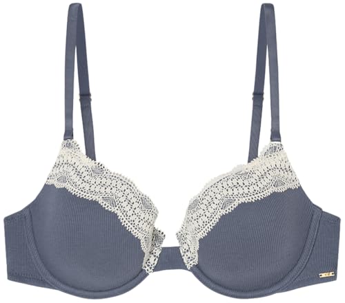 Women'secret Sujetador Acolchado Cotton Collection 2 Bra, Azul, 90B Women's