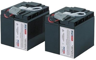 UPSBatteryCenter Battery Set Replacement for SU2200RMXLTX155