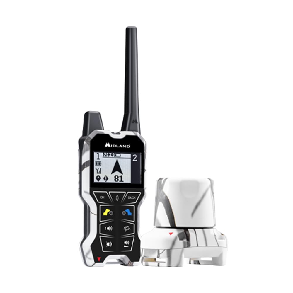 Beeper One GPS - Localizzatore per Cani - Copertura fino a 2,5 Km - Avviso con Vibrazione - Visualizzazione della distanza e posizione - Telecomando con ampio display - Localizzatore acustico