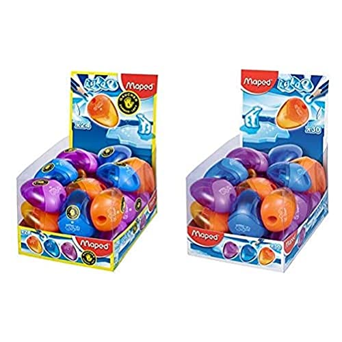 Taille-crayon Maped Igloo avec réservoir et lame inversée pour gaucher
