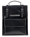 PIERRE CARDIN Bolso de mujer, piel auténtica, gamuza, ante, grande, Shopper, de hombro, multifunción, elegante, bolso de mujer, bolso de hombro, multifunción, bolso de hombro, Negro