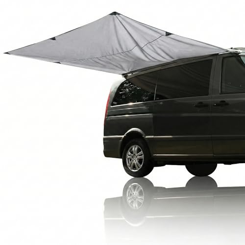 your GEAR Cavoli Tarp 2 6 x 2 4 m - Bulli Bus und Van Camping Sonnensegel UV 50+ 5000 mm - ohne Gestänge