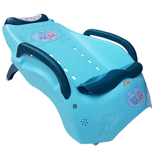 JUNIOR JOE Children Shampoo Chair for 2-8 Year Old Bathing Seat Perfect Kids Hair Washing Station (Green)