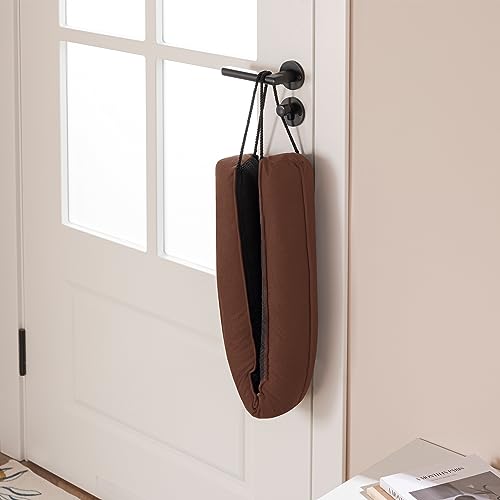 Image of Sunolga Door Draft Stopper, Removable Washable Cover, 72 inch, Brown