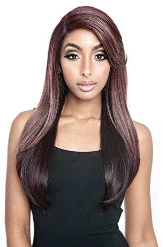 Mane Concept Synthetic Lace Front Wig Oil Slick CHARLOTTE RCP 781 (OS1B/PEACOCK)