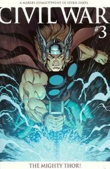 Civil War #3 Retailer Incentive Ed McGuinness Variant (Return Of Thor)