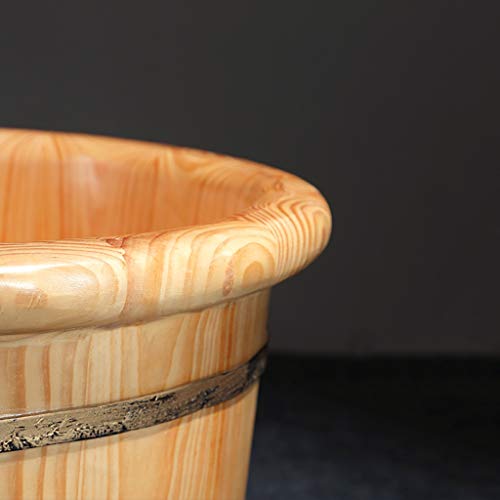 Barril de Madera para Spa de Pies 26cm con Tapa miniatura 4