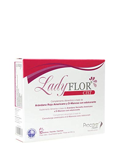 Ladyflor ayuda a combatir el malestar en el tracto urinario 10 sobres Cover