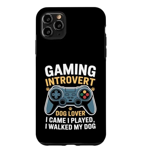 �Q�[�~���O �����I ���D�� I Came I Play I Walked My Dog �X�}�z�P�[�X iPhone 11 Pro Max �p