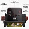 Scanner numérique de films et de diapositives avec grand écran LCD de 5 pouces, scanner négatif et scanner de diapositives pour numériser, convertit 135, 126 KPK, 110 négatifs et super 8 films en 22