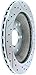 StopTech 227.62041R Select Sport Drilled and Slotted Brake Rotor; Rear Right
