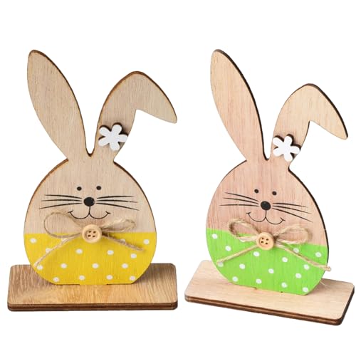 Zkbszn 2pcs Wooden Ornament Desktop Baby Shower Wedding Party Decor