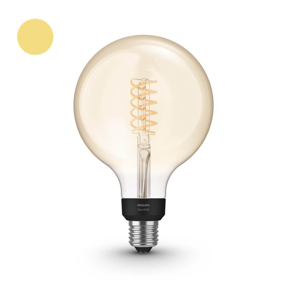Philips HueW 7.2W Fil G125 E27 EUR