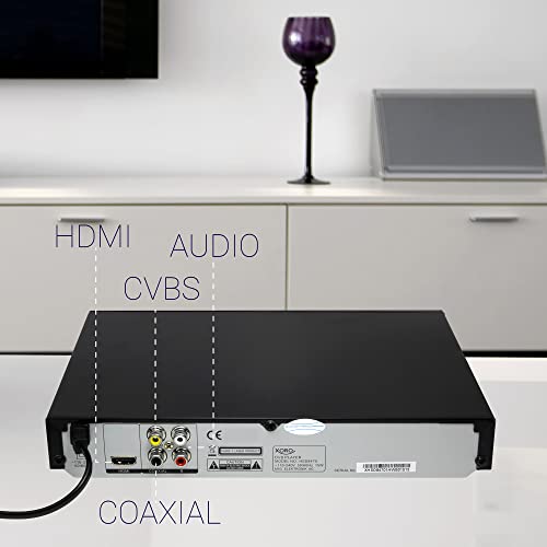 Xoro HSD 8470 DVD-Player mit USB 2.0 und HDMI-Schnittstelle