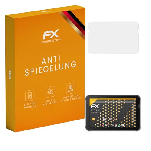 atFoliX Screen Protector compatible with Honeywell ScanPal EDA10A Screen Protection Film, anti-reflective and shock-absorbing FX Protector Film (2X)