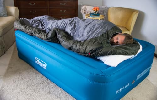 Coleman Big Basin 15°F Big & Tall Sleeping Bag, Cold Weather Sleeping Bag with Snag-Free Zipper & Better Heat Retention, Machine Washable - Image 5