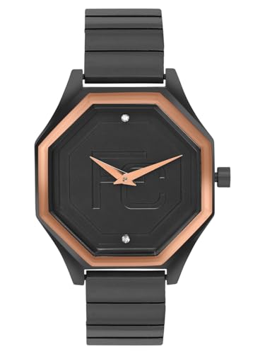 French Connection Analog Black Dial Womens Watch-FCN090BM (B0D78NH8P1) Amazon Price History, Amazon Price Tracker