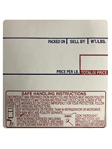 Visiontechshop Cas Lst-8040 Printing Scale Label, 58 X 60 Mm, Upc/Safe Handling 36 Rolls Per Case, Lower Price Than 12 Rolls #TOP1
