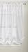 Lorraine Home Fashions Hopewell Lace Window Shade, 58-Inch by 63-Inch, White