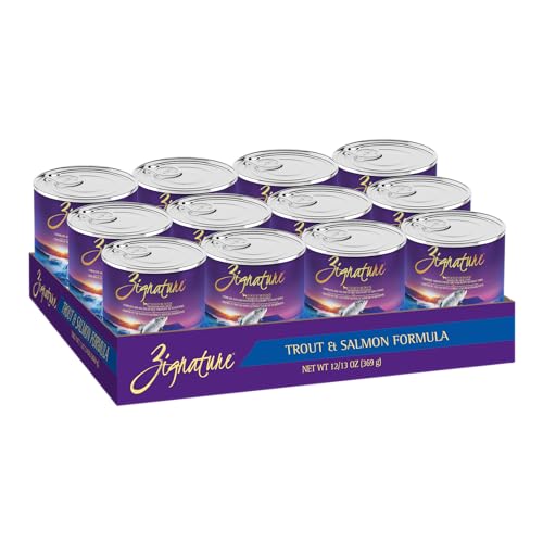 Zignature-Trout-Salmon-Formula-Wet-Dog-Food-13oz-case-of-12