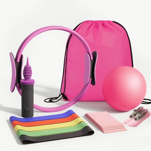 Pilates Essentials Kit for Women, Home Pilates Kit – 12
