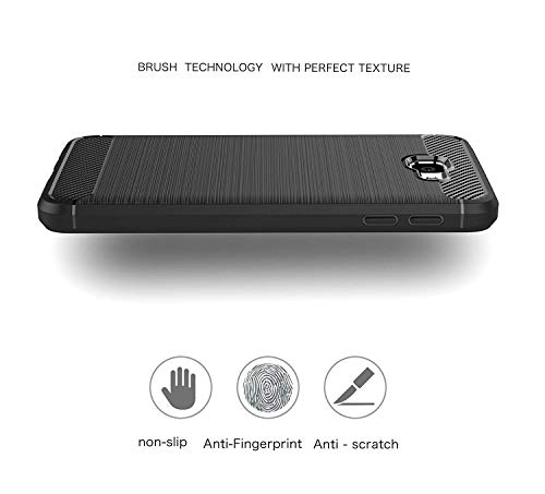 Image of JGD PRODUCTS for Samsung Galaxy J7 Prime /On7 2016 /On Nxt /On7 Prime Carbon Fiber Armor Drop Tested Shock Proof TPU Back Case Cover