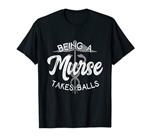 Mens Funny Nursing Male Nurse Murse RN Graduation Week Gift Idea T-Shirt